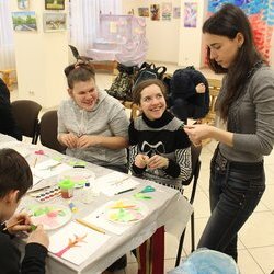 Фото з майстер-класу зі створення панно «Дерево Мрії», Дар'я Недашківська