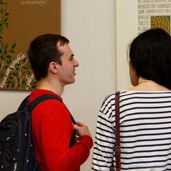 Відкриття виставки «Філософія каліграфії», 12 січня 2018 р.