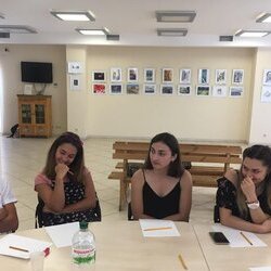 Фото з майстер-класу «Ведучий від А до Я»