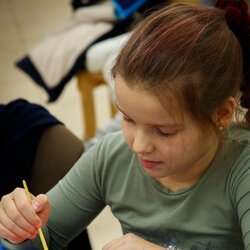 Фото з майстер-класу із виготовлення листівки з природних матеріалів, Анастасія Горобець