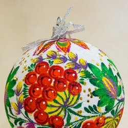 Майстер: Олена Харченко. VI Свято Новорічної Іграшки, 3 - 30.12.2016 р.