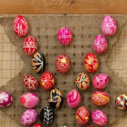 Майстер: Оксана Білоус. Виставка «Сонячний Великдень-2017», 8.04 – 6.05.2017 р.