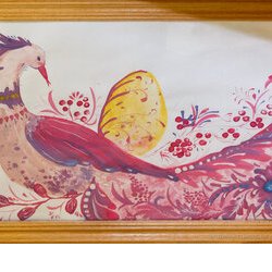 Автор: Аліна Тинянська. Виставка «Сонячний Великдень-2017», 8.04 – 6.05.2017 р.