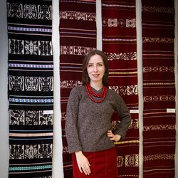 Катерина Орлова-Гузова на відкритті виставки «Свято Врожаю-2017», 4 листопада 2017 р.