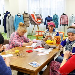 Фото з майстер-класу із в'язання спицями головного убору «Пов'язка «Коса», Катерина Степанюк