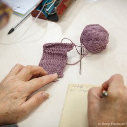 Фото з майстер-класу «Основи туніського в'язання», Ханна Часовських