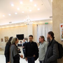 Відкриття виставки сучасних ікон «Обличчям до чудес», 1 лютого 2019 р.