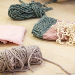 Фото з майстер-класу «В'язання гачком шарфу oversize», Олеся Вершигора