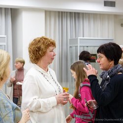 Відкриття виставки «Вишитий живопис Лідії Гончарук», 7 лютого 2018 р.