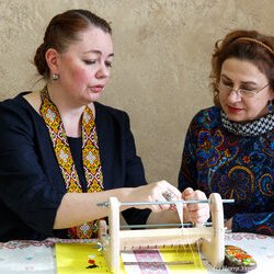 Фото з майстер-класу із виготовлення браслетів із бісеру, Наталія Артюхова