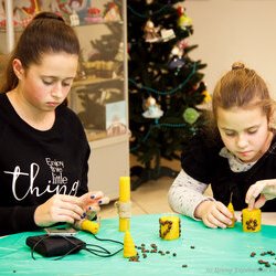 Фото з майстер-класу «Виготовлення різдвяної свічки», Юлія Шкурлатович