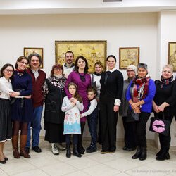 Відкриття виставки «…ЯК СОНЦЕ ЗАСТИГЛО У РАМІ», 9 лютого 2018 р.