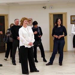 Відкриття виставки «Вишитий живопис Лідії Гончарук», 7 лютого 2018 р.