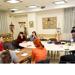 Майстер-клас «Традиційні головні убори українських жінок», 9.12.2016 р.