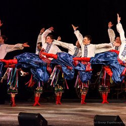 Національний Заслужений Академічний ансамбль танцю України ім. П.П. Вірського на звітному концерті НАКККіМ, 12.12.2016 р.