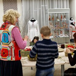 Фото з майстер-класу із травоплетіння, Маргарита Канішева