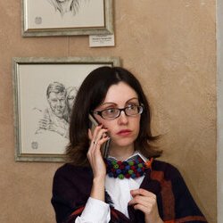 Ольга Музиченко на відкритті виставки «Ukrainian art is the Best», 1.11.2016 р.