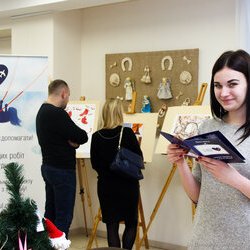 Відкриття виставки «В душі я літаю», 23.12.2016 р.
