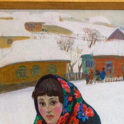 Автор: В.Г. Виродова-Готьє, Виставка живопису «Зима у вікні», 15 - 30.01.2019 р.