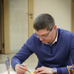 Фото з майстер-класу зі створення листівок-щасливок