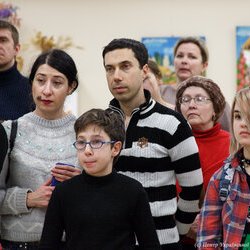 Відкриття виставки «Кольорове коло», 16 січня 2019 р.