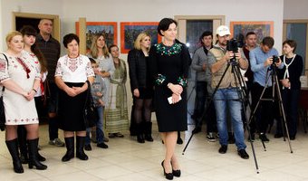 Відкриття виставки «Свято Врожаю-2016», 3 листопада 2016 р.