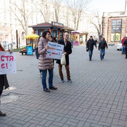 Святкування Дня Щастя на Хрещатику, 20 березня 2017 р.
