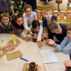 Фото з лекції та майстер-класу «Новорічна Феєрія» від Валерія Лейка