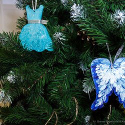Майстер: Марина Клішина. VI Свято Новорічної Іграшки, 3 - 30.12.2016 р.