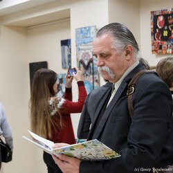 Відкриття виставки «Кольорове коло», 16 січня 2019 р.