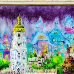 Автор: Венера Сабірова, Виставка «Всесвіт за моїм вікном», 11.01. - 3.02.2018 р.