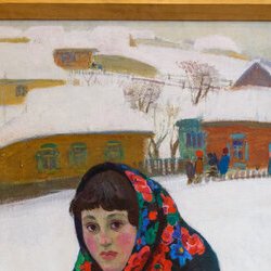Автор: В.Г. Виродова-Готьє, Виставка живопису «Зима у вікні», 15 - 30.01.2019 р.