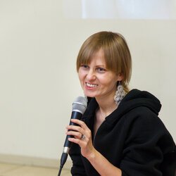 Katya Chilly на презентації проекту « Реалії українського шоу-бізнесу », 23 лютого 2018 р.
