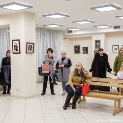 Відкриття виставки «Вишитий живопис Гончарук Лідії. Нова сторінка», 15 січня 2019 р.