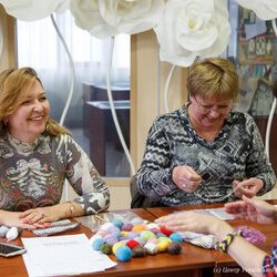 Фото з майстер-класу із в'язання «Ця загадкова клітинка…», Наталія Дмитренко