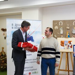 Відкриття виставки «В душі я літаю», 23.12.2016 р.