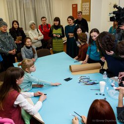 Відкриття виставки «Філософія каліграфії», 12 січня 2018 р.