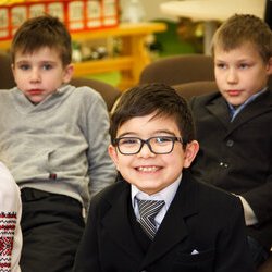 Фото з презентації дитячих новорічних книжок. Видавництво «Братське»