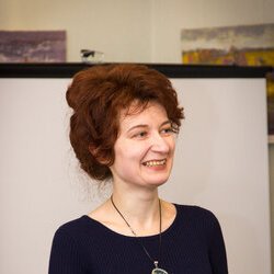 Віта Половинська на семінарі «Україна і світ», Музей гетьманства, 7 вересня 2017 р.