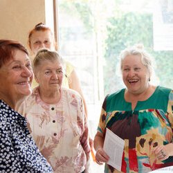 Екскурсія виставкою «Україна зоряної мови, Україна Божого Буття», 12 вересня 2017 р.