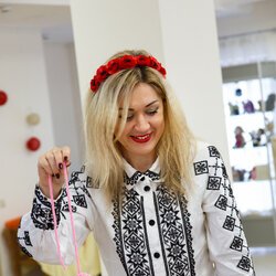 Фото з майстер-класу із в'язання гачком м'якої іграшки «Умка-Тед», Таміла Алексик