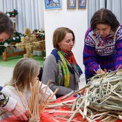 Фото з майстер-класу із виготовлення з рогози личака для подарунків, Ірина Контар