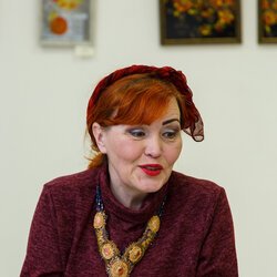 Фото з майстер-класу із розпису гусячого яйця, Олеся Токарська