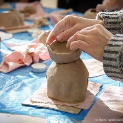 Фото з майстер-класу із виготовлення керамічного слона-аромалампи, Валентина Проценко