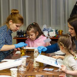 Фото з майстер-класу родинного щастятворення «Дерево щастя», Олександра Старобор