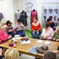 Фото з майстер-класу із в'язання спицями домашніх «чешок», Катерина Степанюк