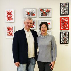 Відкриття виставки «Сонячний Великдень-2018», 17 березня 2018 р.