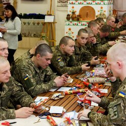 Екскурсія та майстер-клас для солдатів строкової служби Військової частини А2424, 4.12.2016 р.