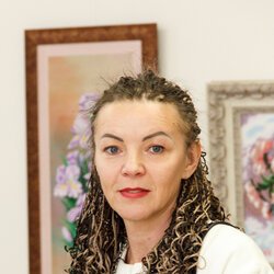 Lina Sand на відкритті V Всеукраїнської виставки «Бісер: Вчора. Сьогодні. Завтра», 4 березня 2017 року