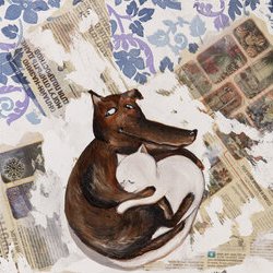 Автор: Ольга Когут, Виставка «Кольорове коло», 16.01 - 02.02.2019 р.